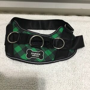 Joyride Dog Harness XL Green Plaid NWOT